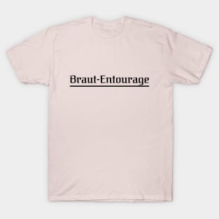 Braut-Entourage Jungesellinnen-Abschied T-Shirt